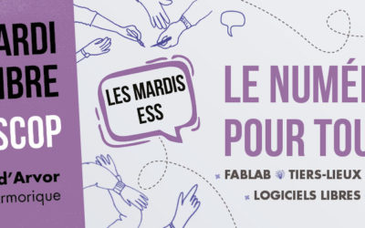 Mardi 17 septembre à 18h30 à Plescop : Mardi ESS sur le numérique pour tous !