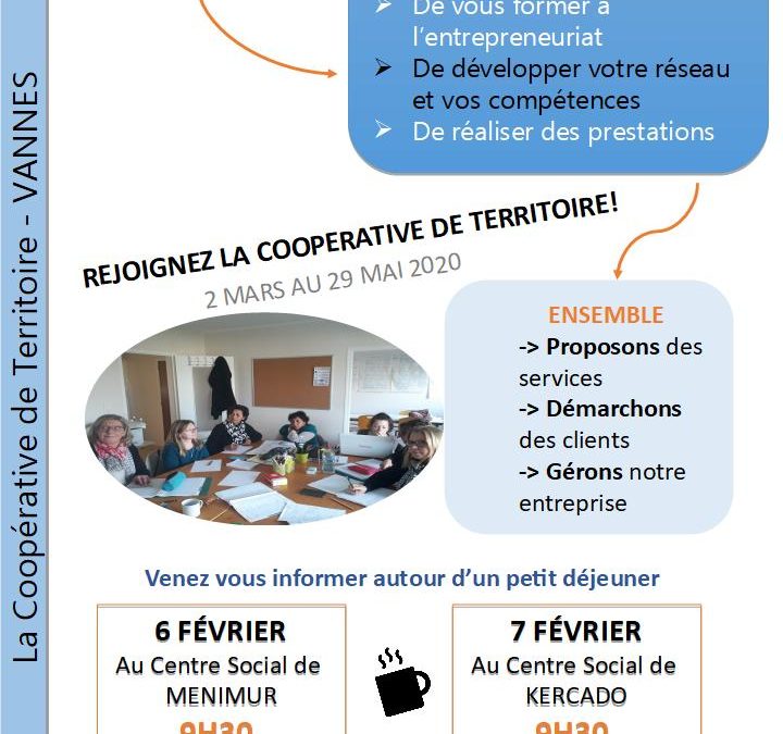 La 3ème édition de la Coopérative de territoire recrute !