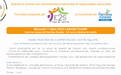 REPORTÉE – Le 11 mars prochain : Formation sur la fonction employeur #3