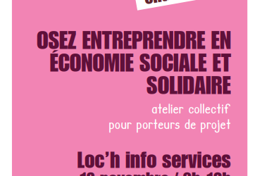 Atelier « Osez entreprendre en Economie Sociale et Solidaire »