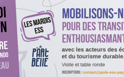 MARDI ESS:  « Mobilisons-nous pour des transitions enthousiasmantes »