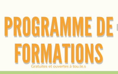 Formations « Finances » et « Gouvernance »… pensez à vous inscrire!