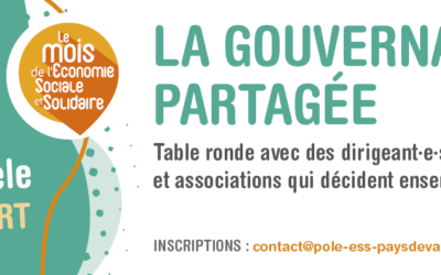 La gouvernance partagée : table ronde le 17 novembre à Questembert