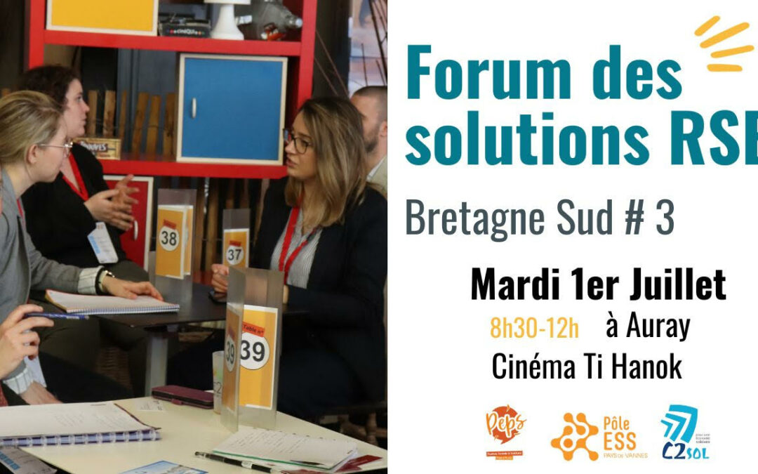 Forum des solutions RSE Bretagne Sud #3