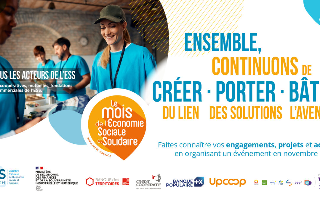 On se prépare pour le Mois de l’ESS!