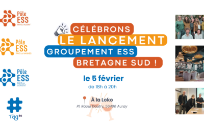 Le 5 février 2026 célébrons le lancement du Groupement ESS Bretagne Sud !