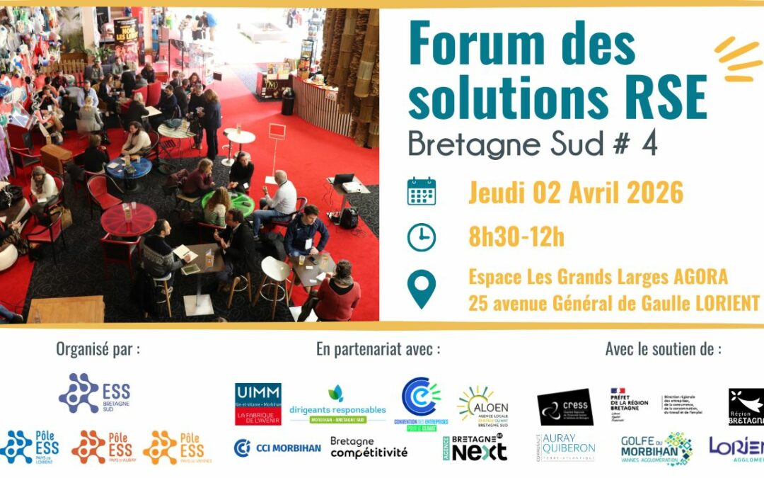 FORUM DES SOLUTIONS RSE  JEUDI 2 AVRIL