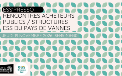Rencontres acheteurs publics vannes agglo/ Acteurs ESS Bretagne Sud