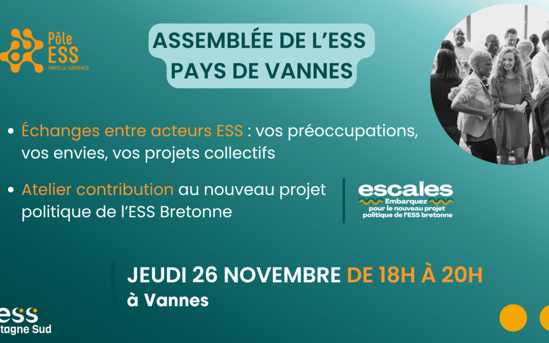 Assemblée de l&rsquo;ESS Pays de Vannes